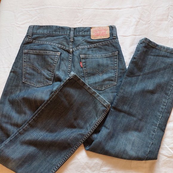 Levi's Boys' 514 Slim Straight Fit Color Headed South Jeans, Size14/ W27 L27 - Picture 3 of 5